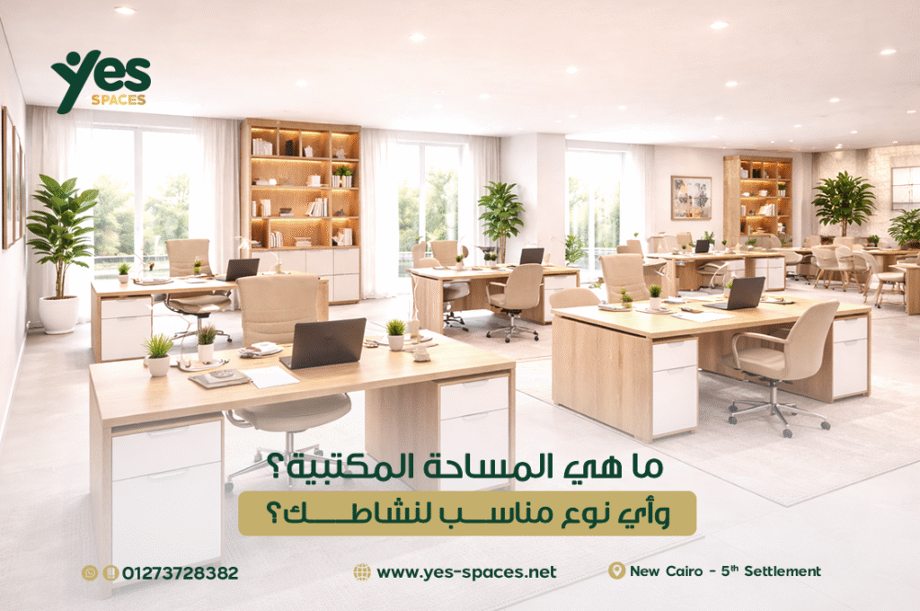 ما هي المساحة المكتبية ؟ وأي نوع مناسب لنشاطك ؟
